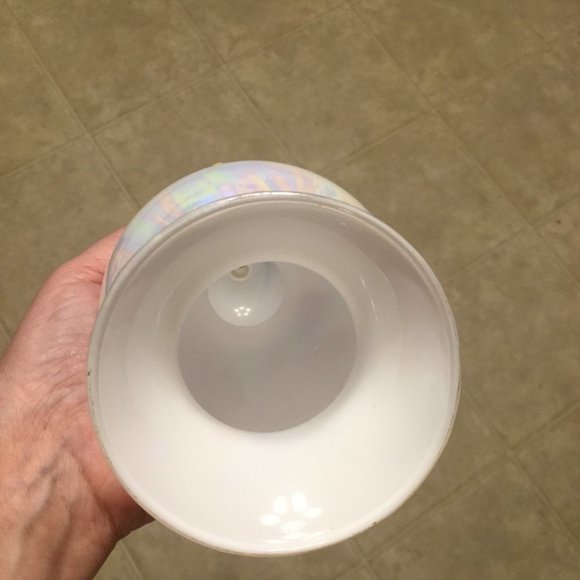 Vintage style glass snowman tree topper - Picture 7 of 8